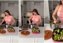 نسرين طافش تشارك متابعيها تحضير محشي ورق العنب وتستقبل عائلتها في منزلها