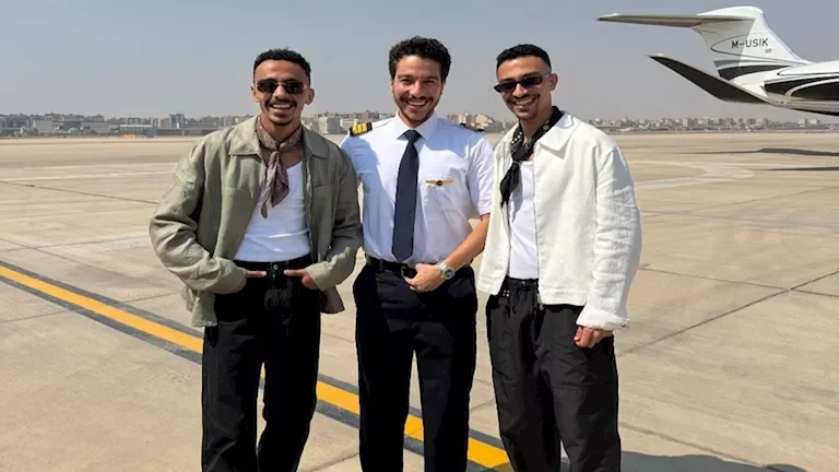 نور النبوي يشارك كضيف شرف في فيلم "محمود التاني" ويظهر مع أحمد غزي وكزبرة في كواليس العمل