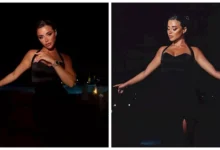 يارا السكري تتألق بفستان أسود أنيق في حفل "A Night with Vogue Arabia"