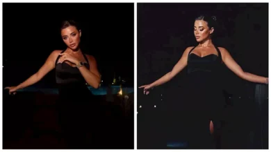 يارا السكري تتألق بفستان أسود أنيق في حفل "A Night with Vogue Arabia"