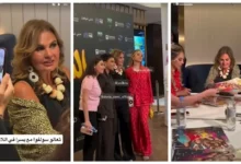 يسرا تتألق في العرض الخاص لفيلم "الست لما.. فيتو" في الرياض