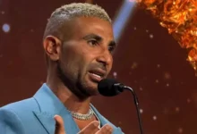 أحمد سعد يمازح جوليا بطرس خلال إحيائه حفل زفاف نجلها سامر