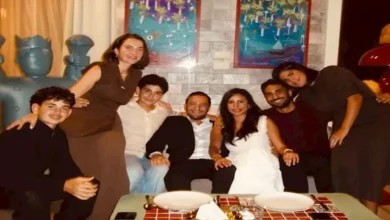 أصالة تحتفل بخطوبة نجلها خالد الذهبي على الفنانة نادين خليفة في أجواء عائلية