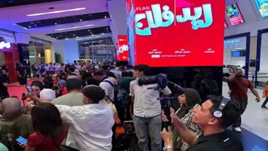الصور الأولى من العرض الخاص لفيلم "ريد فلاج" بحضور أحمد حاتم وجميلة عوض
