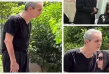 انهيار نجلاء فتحي في جنازة ابنتها ونجوم الفن يساندون ماريان خوري في عزاء زوجها