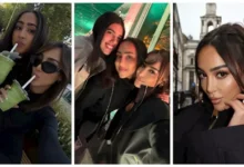 بسمة بوسيل تشارك صوراً جديدة مع ابنتيها وتستعد لعرض فيلم "بيج رامي" مع رامز جلال