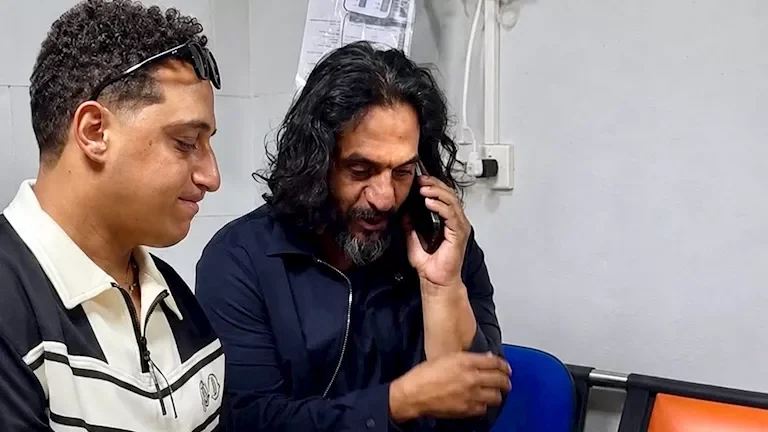 بهاء سلطان بخير بعد حادث بسيط ورضا البحراوي يطمئن عليه من المستشفى