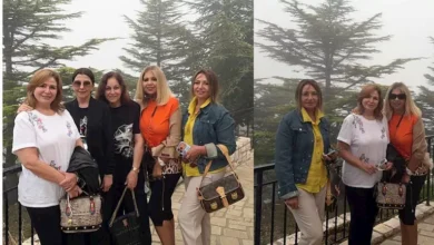 بوسي شلبي تلتقي ماجدة الرومي وإلهام شاهين في حفل "أنغام وأفلام" بلبنان