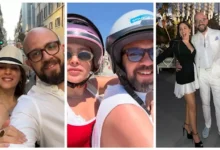جميلة عوض تحتفل بعيد ميلاد زوجها أحمد حافظ وتشارك صوراً من رحلاتهما معاً