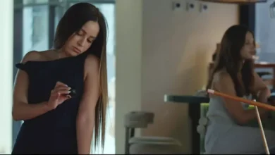 جميلة عوض تشارك صورًا من كواليس فيلمها الجديد ريد فلاج