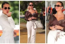 جورجينا رودريجيز تخطف الأنظار بإطلالة أنيقة في مهرجان فينيسيا السينمائي الـ83