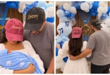 حاتم صلاح يستقبل مولوده الأول "فريد" ويشارك صوراً مع عائلته