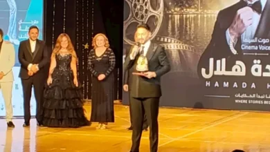 حمادة هلال يعبر عن سعادته بتكريمه في مهرجان الغردقة لسينما الشباب