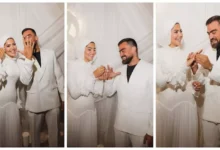 خطوبة الإعلامية هند مدحت على البلوجر محمد مكاوي بحضور الأهل والأصدقاء