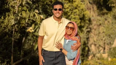 داليا صبحي خليل تحتفل بعيد زواجها الخامس من أحمد عبدالوهاب برسالة رومانسية
