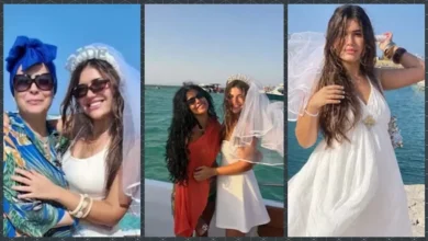 ديانا هشام تتألق بفستان زفاف في أحدث ظهور لها على إنستجرام