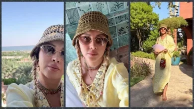رنا رئيس تتألق بإطلالة صيفية وتودع فصل الصيف عبر إنستجرام
