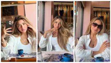 سارة سلامة تتألق بإطلالة بيضاء أنيقة في آخر أيام الصيف على إنستجرام