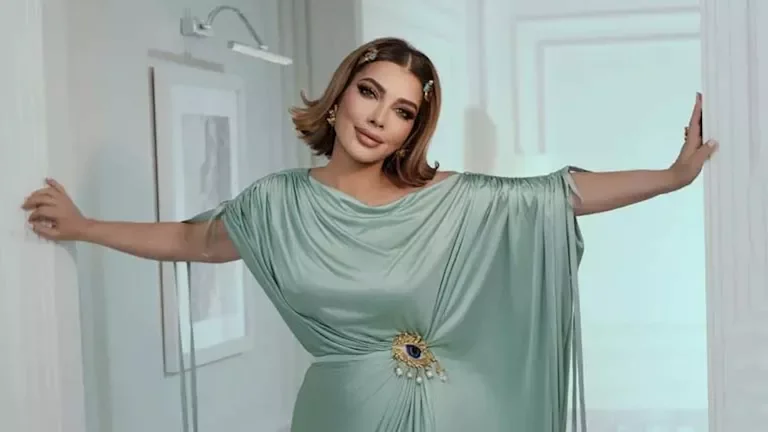 سلاف فواخرجي تعبر عن سعادتها بتكريمها بجائزة إنجاز الحياة في حفل دير جيست