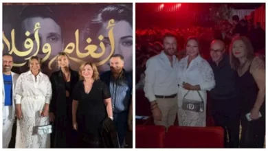 ليلى علوي تنشر صورًا مع إلهام شاهين من حفل "أنغام وأفلام بيروت"