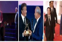 منى زكي تحصل على جائزة الإنجاز الإبداعي في مهرجان الجونة السينمائي 2023
