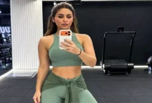 مي سليم تشارك صورة جديدة من صالة الألعاب الرياضية وتثير تفاعل الجمهور