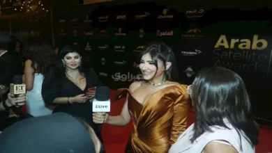 مي عمر تفوز بجائزة أفضل ممثلة في مهرجان الفضائيات العربية الـ17 بالقاهرة