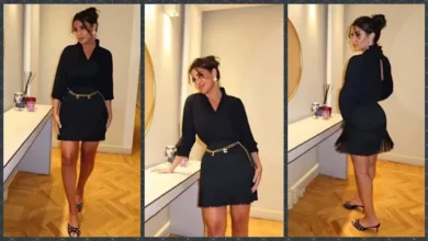 ميرنا نور الدين تتألق بفستان قصير وتشارك في مسلسل "أنا أنت.. أنت مش أنا"