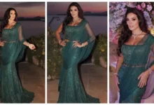 نادين نسيب نجيم تتألق بفستان أنيق في أحدث ظهور لها على إنستجرام