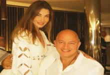 نانسي عجرم تحتفل بذكرى زواجها برسالة رومانسية وصور مع زوجها فادي الهاشم