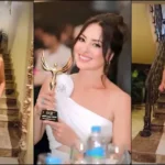 نيرمين الفقي تتألق في حفل مهرجان الفضائيات العربية وتُكرم بجائزة التميز عن "أولاد الراعي"