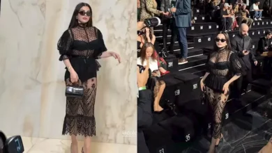 هيفاء وهبي تتألق بفستان أسود في أسبوع الموضة بميلانو وتعلن عن موعد طرح أغنيتها الجديدة "لوك لوك"