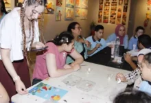 ورش فنية تفاعلية للأطفال في الدورة العاشرة من ملتقى أولادنا الدولي لفنون ذوي القدرات الخاصة