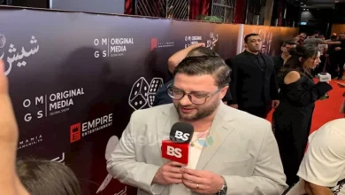 وصول باسم سمرة وميشيل ميلاد لحضور العرض الخاص لفيلم "شيش دو"