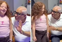 أحمد السبكي يقدم نصائح للطفلة كوشي قبل مشاركتها في فيلم "ملك الغابة"