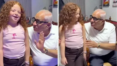 أحمد السبكي يقدم نصائح للطفلة كوشي قبل مشاركتها في فيلم "ملك الغابة"