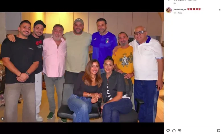أحمد السبكي يكشف عن الصورة الأولى لفريق عمل فيلم "أهل العيب" استعداداً للتصوير