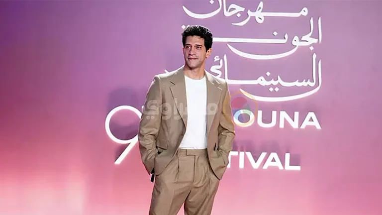 أحمد مجدي يتألق بإطلالة مميزة في سابع أيام مهرجان الجونة السينمائي