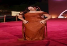 ألوان جريئة تزين إطلالات النجمات في مهرجان الجونة السينمائي