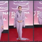 أمينة خليل تتألق بفستان من فالنتينو بسعر 549 ألف جنيه في مهرجان الجونة السينمائي