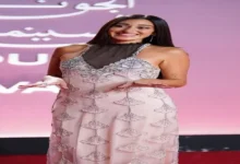 أمينة خليل تتألق بفستان من "Maison valention" بسعر مليون جنيه في مهرجان الجونة