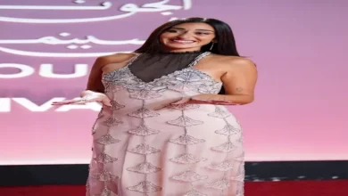 أمينة خليل تتألق بفستان من "Maison valention" بسعر مليون جنيه في مهرجان الجونة