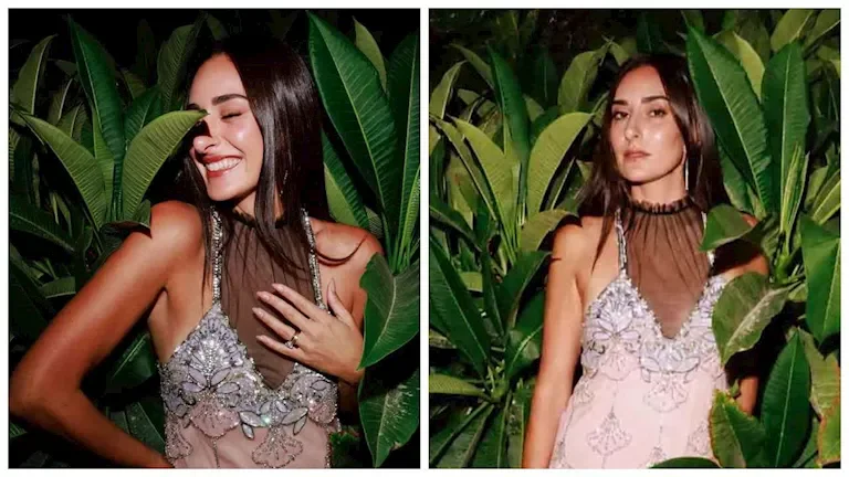 أمينة خليل تتألق بفستان وردي في رابع أيام مهرجان الجونة السينمائي