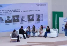 أمينة خليل وياسمينا العبد وسلما أبو ضيف يتحدثن في ندوة مهرجان الجونة السينمائي التاسع