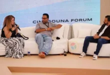أيتن أمين وخالد منصور يتحدثان عن العلاقة بين سينما المهرجانات وشباك التذاكر في مهرجان الجونة السينمائي