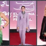 إطلالات أنيقة ومتنوعة للنجمات في اليوم السابع من مهرجان الجونة السينمائي