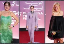 إطلالات أنيقة ومتنوعة للنجمات في اليوم السابع من مهرجان الجونة السينمائي