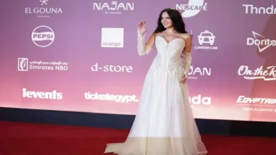 إطلالات النجمات بالأبيض تتألق في مهرجان الجونة السينمائي 2026