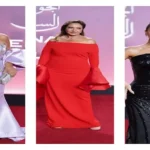 إطلالات مميزة للنجمات في اليوم الثاني من مهرجان الجونة السينمائي