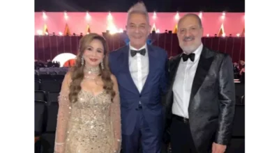 إلهام شاهين تعبر عن إعجابها بحفل افتتاح مهرجان الجونة السينمائي الدولي التاسع